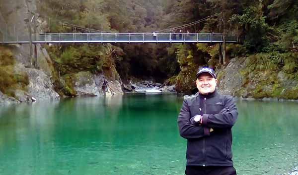 Steve at the river