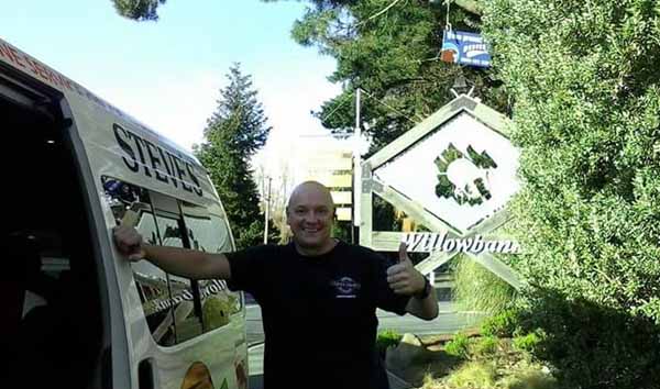 Steve and Van at Willowbank